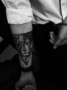 #tattoo#lion#blackandwhite