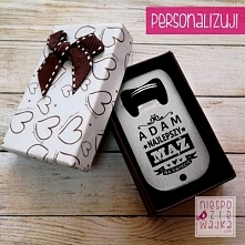 Otwieracz do butelek "Najlepszy mąż na świecie" + imię
Dzień Chłopaka
