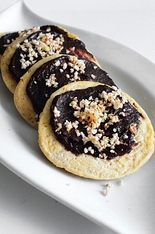 Placki owsiane z migdałami ...