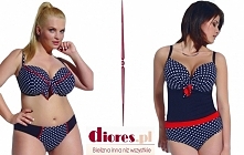 Strój kąpielowy jedno czy dwu częściowy. Jaki wolicie?
Napiszcie w komentarzu. 
Efektowny strój kąpielowy Mademoiselle znajdziecie na diores.pl