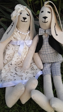 Króliki Tilda szyte na zamó...