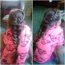 Fryzura zrobiona przeze mni...