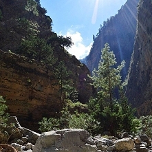 Wąwóz Samaria Kreta.