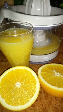 Może szklanka pysznego soku pomarańczowego? ☺️