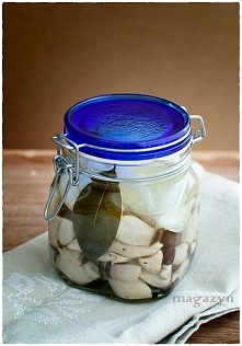 Grzyby marynowane na szybko. Przepis po kliknięciu w zdjęcie.