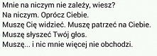 Mnie na niczym nie zależy!!