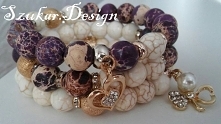 Ręcznie robione bransoletki z kamieni 10 mm.
Zamówienia można składać na Facebook'u.