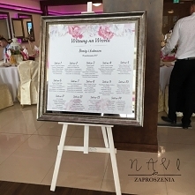 tablica gości wesele