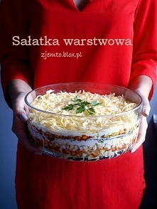 Sałatka warstwowa