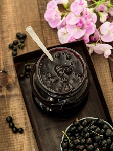 Dżem z czarnej porzeczki z ...