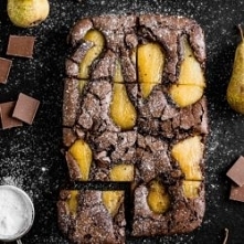 Przepyszne brownie z gruszk...