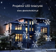 Projektor LED śnieżynki. 

Niesamowity efekt białych padających płatków śniegu na fasadzie twojego domu lub firmy. Projektor LED to gwarancja bardzo fajnej iluminacji świąteczne...