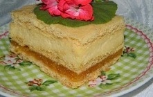 Ciasto z jabłkami i masą se...