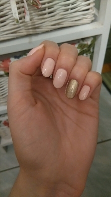 Semilac 054 i efekt holo Gold indigo