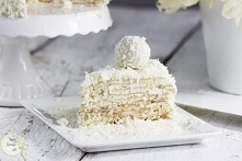 Tort Raffaello na andrutach