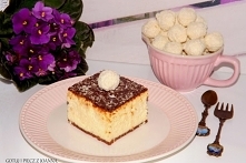 Sernik puszysty z kaszą manną