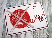 Ręcznie robiona kartka dla ...