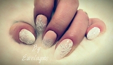 Śnieżynki z efektem szronu. Super połączenie :D