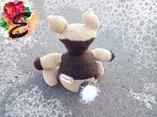 Sarenka, kolejne zwierzątko mojego autorstwa. Mam nadzieję, że również ją pokochanie ! :D 
Zabawka wykonana za pomocą szydełka !:D