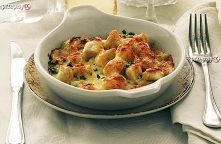 Kalafior zapiekany z twarogiem