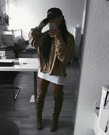 Oversizowa bluza + długi bi...