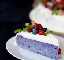 Ciasto z fioletowych ziemniaków