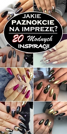 Jakie Paznokcie na Imprezę? – TOP 20 Super Inspiracji na Paznokcie na Imprezę