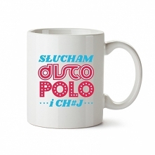 Kubek dla każdego fana disco polo. Disco ponad wszystko!