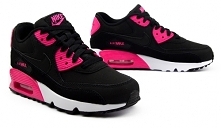 Buty Damskie NIKE Air Max 90 LTR GS (833376 010)