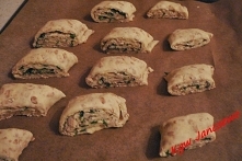 Ślimaczki owsiane z serem i ziołami