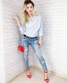 Koszula z różą w roli głównej od dolaruda z 24 listopada - najlepsze stylizacje i ciuszki