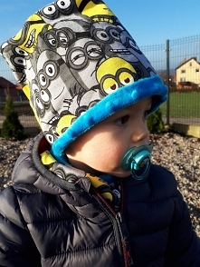 Handsome boy :) Czapka Minions <3