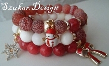 Świąteczny zestaw bransolet...