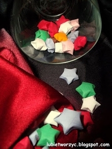 Mini gwiazdki origami