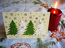 Robienie kartek świątecznyc...