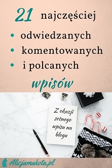 Ulubione teksty czytelników zebrane w jednym wpisie :) [KLIK]