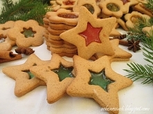 Pierniczki z witrażykiem