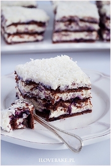 Ciasto princessa zebra