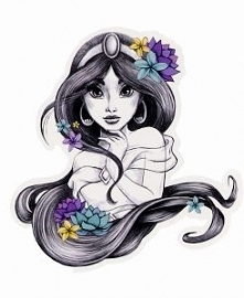 princess jasmine tattoo