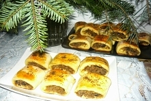 Paszteciki z kapustą i grzybami