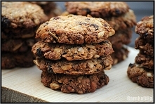 ciasteczka owsiane z bakaliami