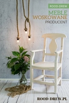Usiądź wygodnie i poczytaj książkę. 
Krzesła, ławki, fotele i taborety  drewniane