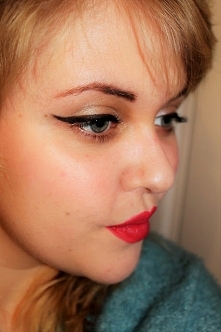 3 dzień wyzwania, makijaż w stylu pin up ! zapraszam