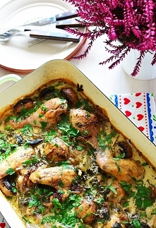 Kurczak w sosie śmietanowym...