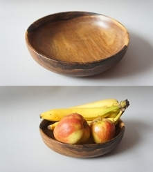 misa toczona z 1 kawałka orzecha włoskiego :)