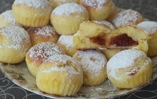 Pączki pieczone a'la babeczki