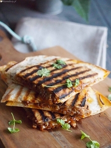 Szybka quesadilla z wołowiną / Easy beef quesadilla