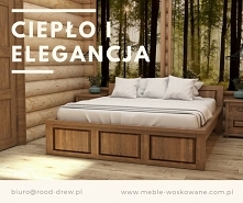 rustykalne meble do sypialni