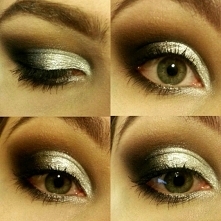 srebrne cut crease :)