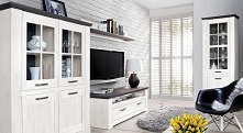 biale meble do salonu